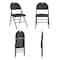 Cosco Cosco Black Fabric XL Folding Chair 4 pk 37-976-TMS4E - alternate 4